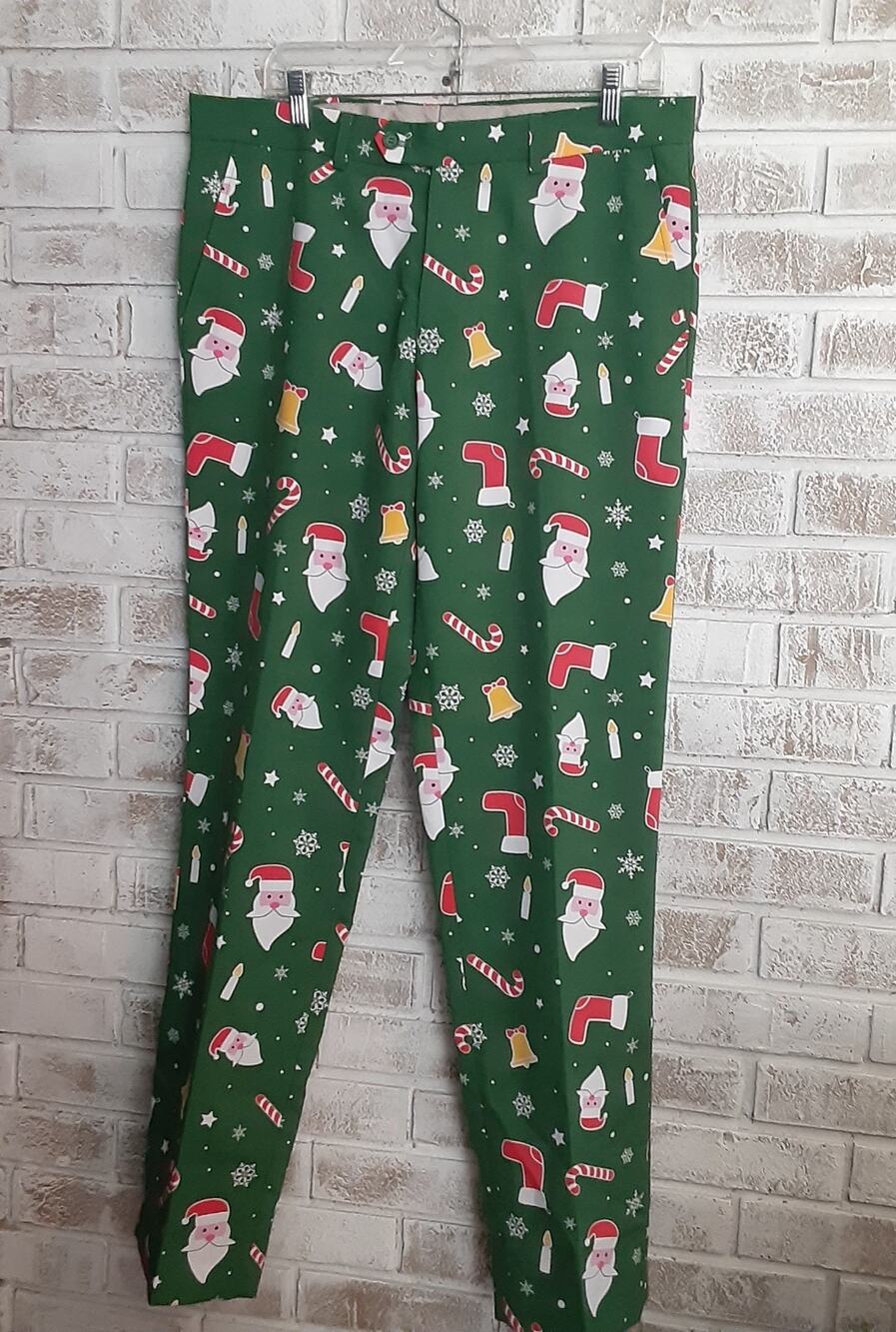 Opposuits Christmas Pants Whimsical Fun sz 42 Christmas Party